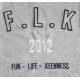 T-Shirt F.L.K 2012 - Gris chiné