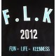 T-Shirt F.L.K 2012 - Noir