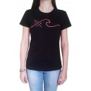 T-Shirt LA VAGUE Wns - Noir