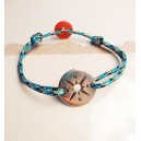 Bracelet COMPASS - Azur