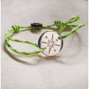 Bracelet COMPASS - Lime