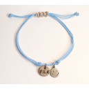 Bracelet SMILE - Bleu polaire