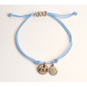 Bracelet SMILE - Bleu polaire