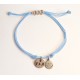 Bracelet SMILE - Bleu polaire