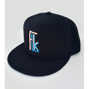 Snapback ARNO - Logo Corail / Bleu Azur