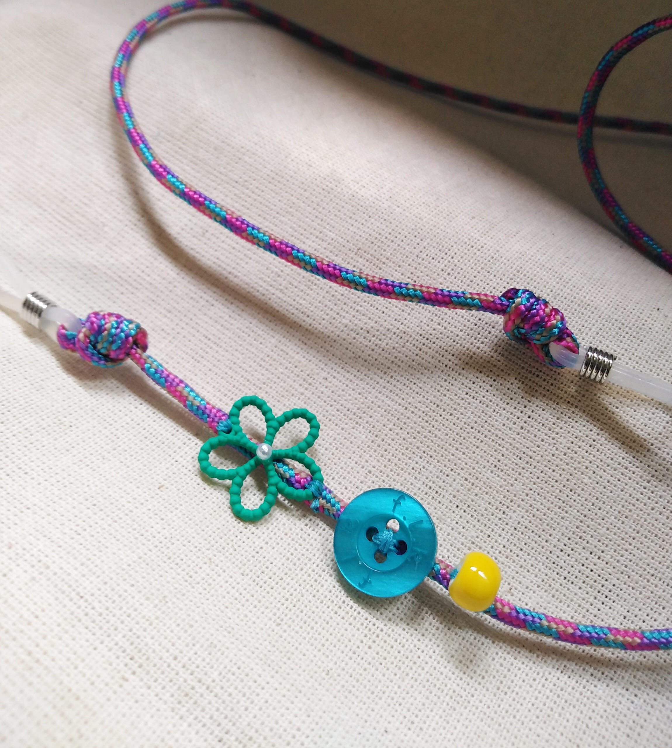 Cordon à lunettes - Flower Power