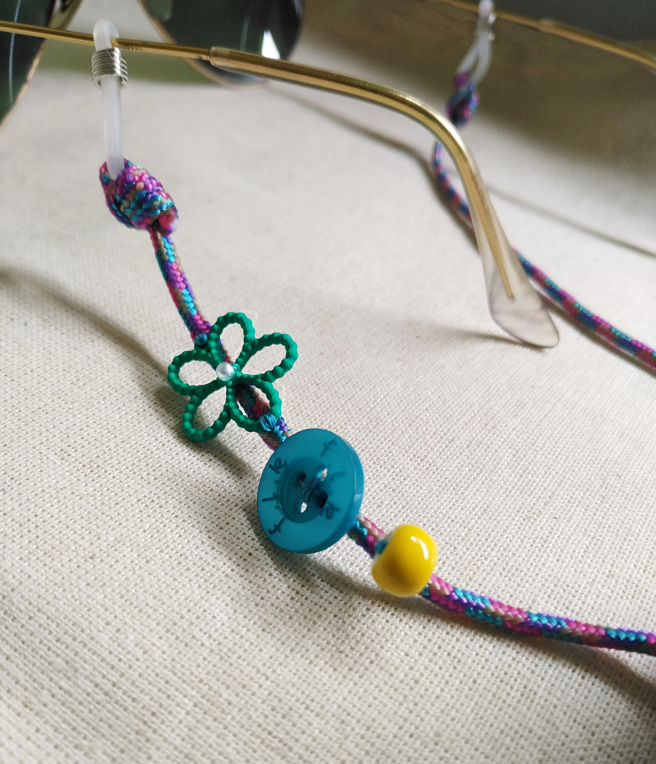 Cordon à lunettes - Flower Power – Image 2