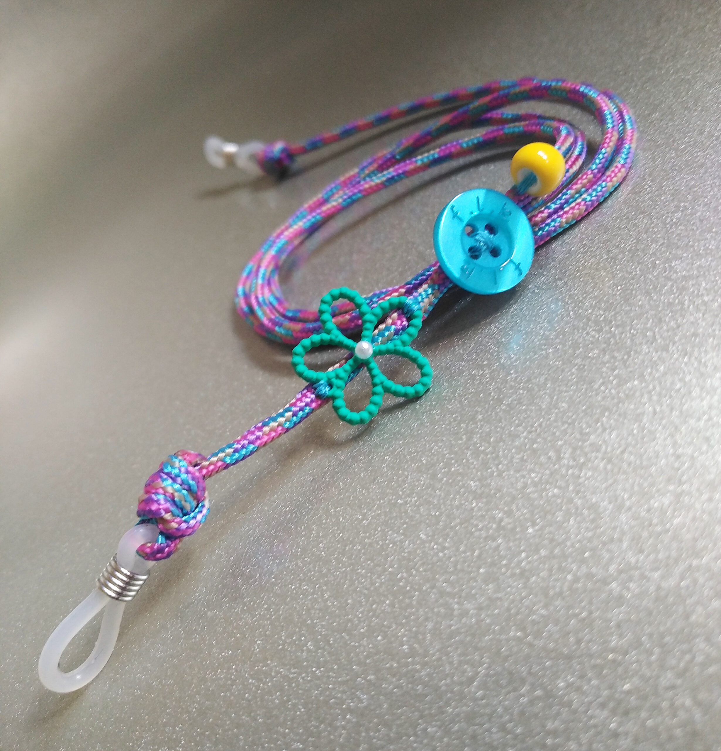 Cordon à lunettes - Flower Power – Image 3