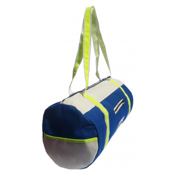 SAC EVIA - BLEU ROI / ÉCRU / JAUNE FLUO – Image 2