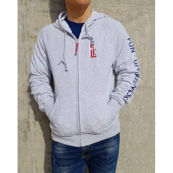 SWEATSHIRT À CAPUCHE ZIPPÉ LÉGER - LIFE