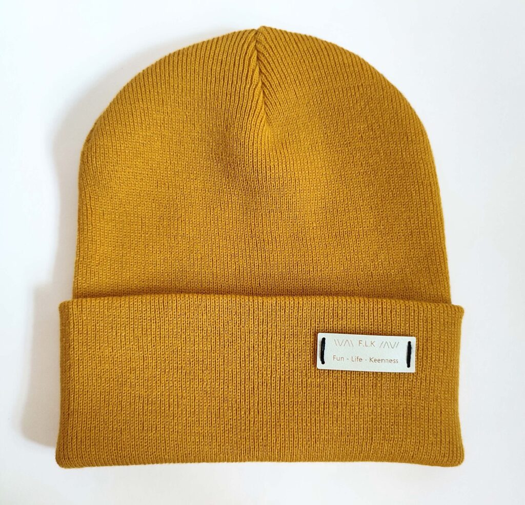 Bonnet REVERS - Moutarde