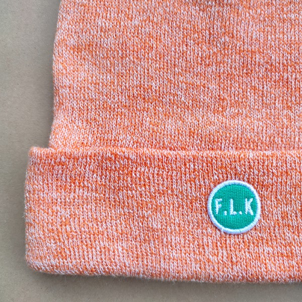 Bonnet REVERS - Orange chiné – Image 2